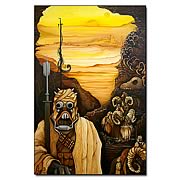 Star Wars Raiding Fort Tusken Giclee Print