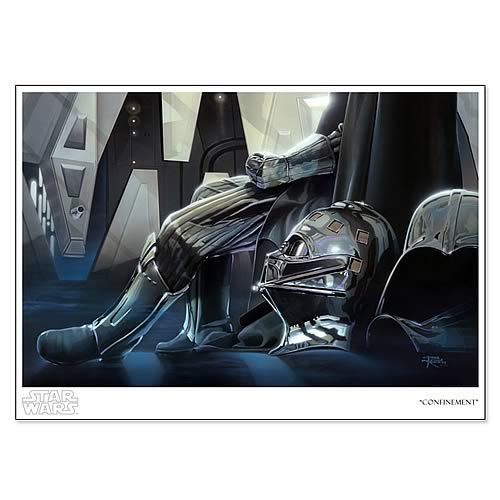 Star Wars Darth Vader Confinement Paper Giclee Print