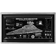 Star Wars Imperial Star Destroyer Framed SpecPlate