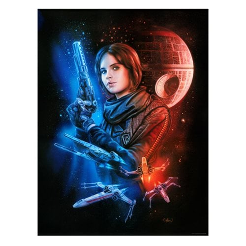 Star Wars Mission for Hope by Claudio Aboy Lithograph Print