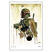 Star Wars Boba Fett Replica Paper Giclee Print