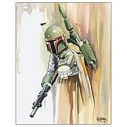 Star Wars Boba Fett Bounty Hunter Collection Art Lithograph