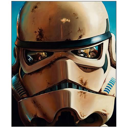 Star Wars Sandtrooper Large Canvas Giclee Print
