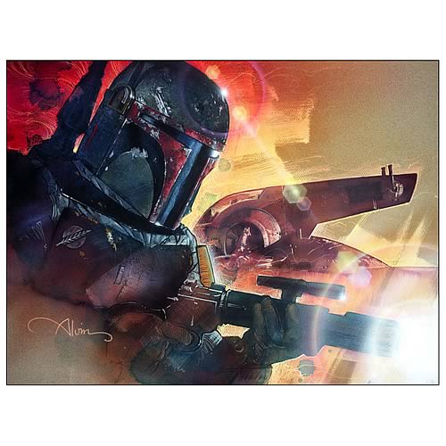 Star Wars Mr. Fett Paper Giclee Print