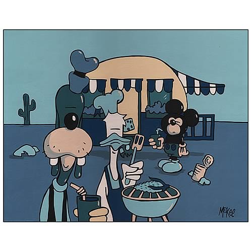 Disney Underground The Good Life Paper Giclee Print