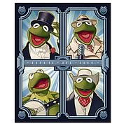 Muppets Deco Kermit the Frog Canvas Giclee Print Muppets Deco Kermit the Frog Canvas Giclee Print