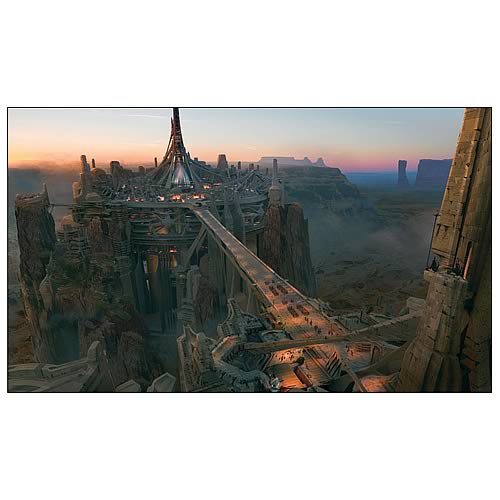John Carter Helium Procession Concept Art Canvas Print