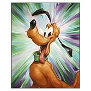 Disney Underground Pluto Such A Good Boyee! Paper Giclee