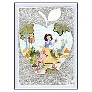 Disney Underground Snow White Woodland Friends Paper Giclee