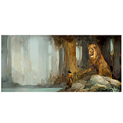 Chronicles of Narnia Prince Caspian Aslan's Counsel Print