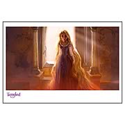 Disney Tangled Rapunzel Paper Giclee Print