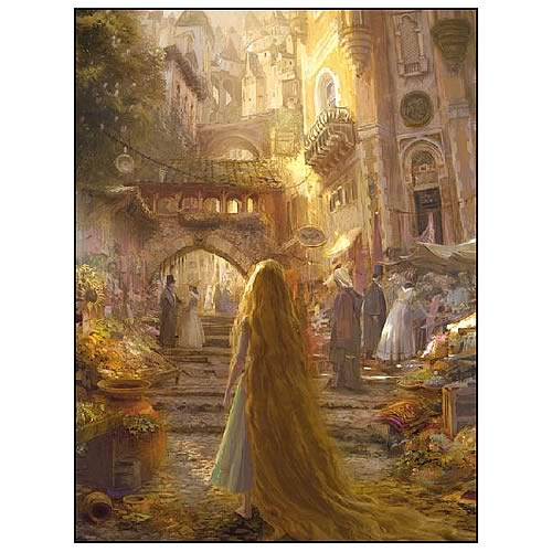 Disney Tangled Beautiful Morning Canvas Giclee Print
