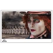 Alice in Wonderland Game of War Paper Giclee Print