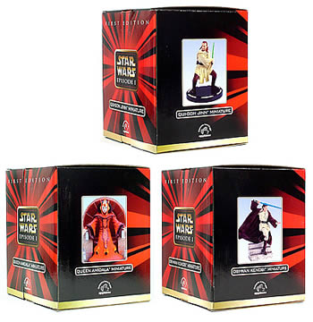 Miniature Figurines 3-Pack