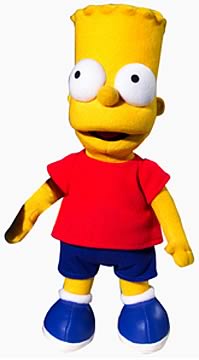 Bart Simpson 14-inch Plush