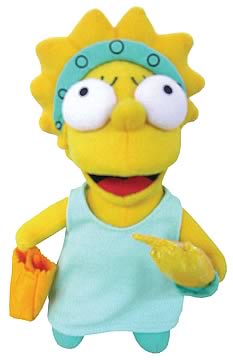 Lisa Simpson Statue of Liberty Plush