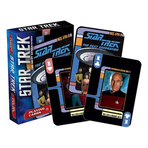 Star Trek The Next Generation Playing Cards