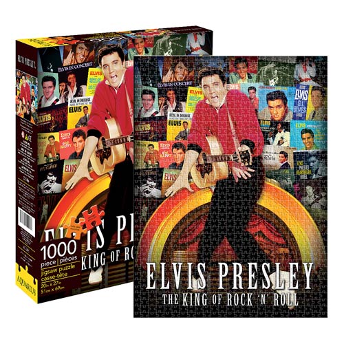 Elvis Presley Albums 1,000-Piece Puzzle