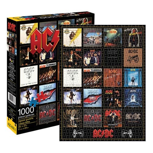 AC/DC Discography 1,000-Piece Puzzle
