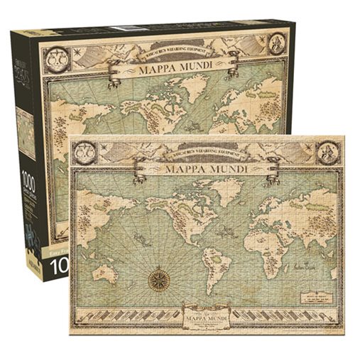 Fantastic Beasts Map 1,000-Piece Puzzle