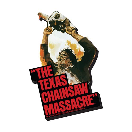 Texas Chainsaw Massacre Art Funky Chunky Magnet