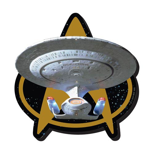 Star Trek Next Generation Ship Funky Chunky Magnet