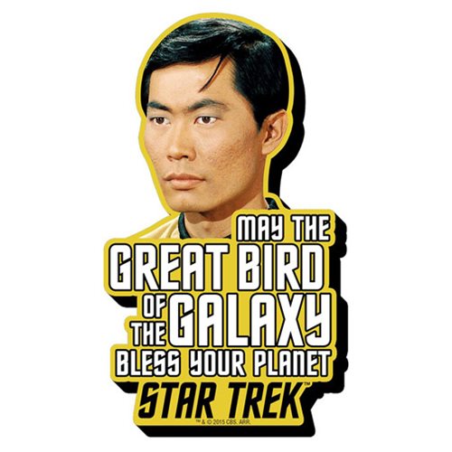 Star Trek Sulu Quote Funky Chunky Magnet