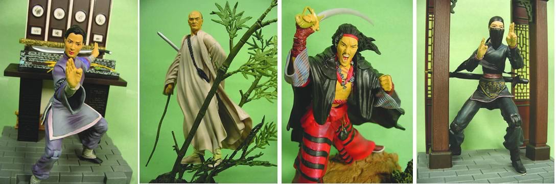 Crouching Tiger Figures,Opened