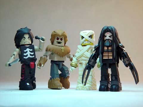 Rock `n` Roll Minimates Set