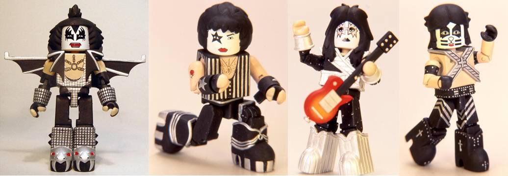 KISS Love Gun Minimates Set