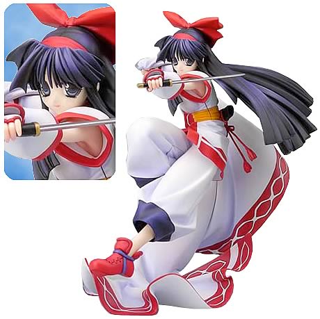 Samurai Spirits Nakoruru Statue