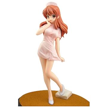 Melancholy of Haruhi Suzumiya Mikuru Asahina Nurse Statue #1