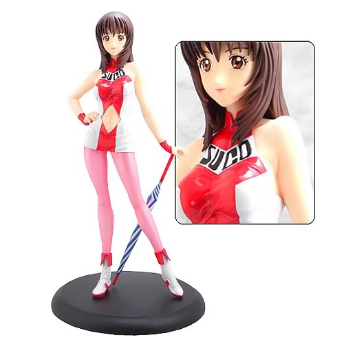 Cyber Formula Asuka Sugo Statue