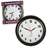 Backwards Clock