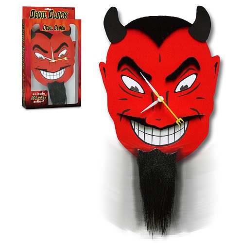 Devil Wall Clock