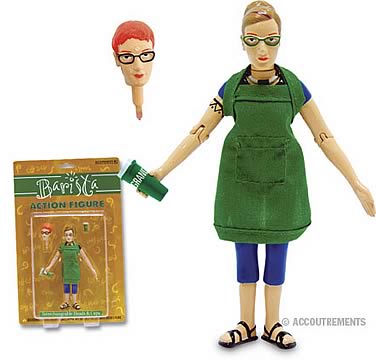 Barista Action Figure