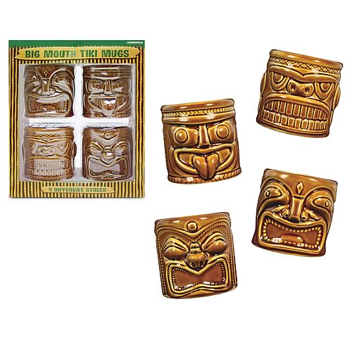 Big Mouth Tiki Mugs