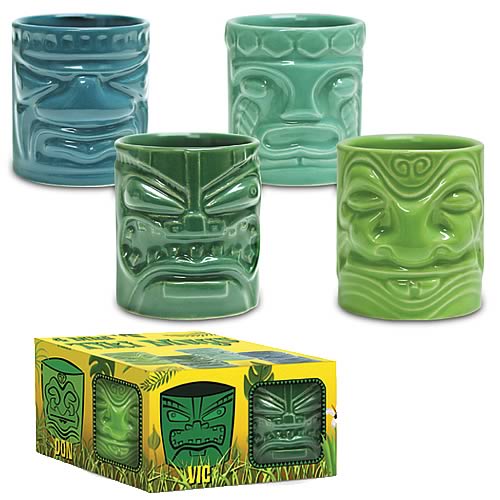 Mini Tiki Mugs
