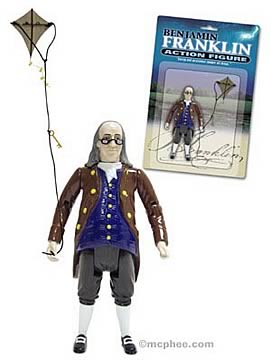 Ben Franklin Action Figure