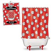 Lucky Dice Vinyl Shower Curtain