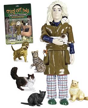 Crazy Cat Lady Action Figure