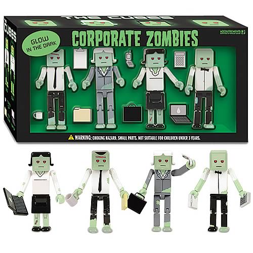 The Cubes Corporate Zombies Gift Set