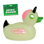 Glow in the Dark Zombie Devil Duckie