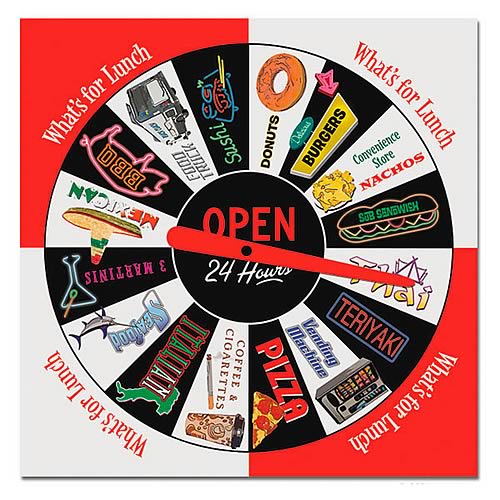 What's For Lunch? Decision Spinner
