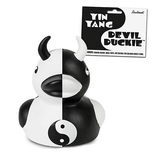 Yin Yang Devil Duckie