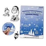 Generic Winter Holiday Countdown Calendar