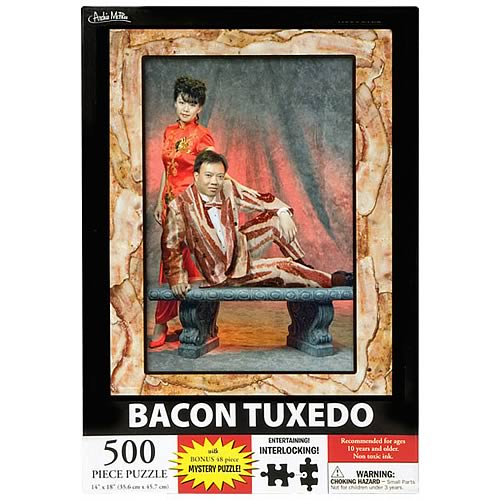 Bacon Tuxedo 500-Piece Puzzle