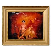Dear Leader Centaur Oil Painting