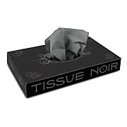 Tissue Noir Black Facial Tissues