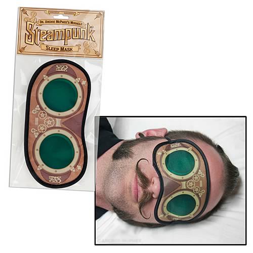 Steampunk Polyester Sleep Mask